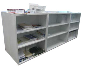 Steel Bookcase Shelving - Keylar Shelving