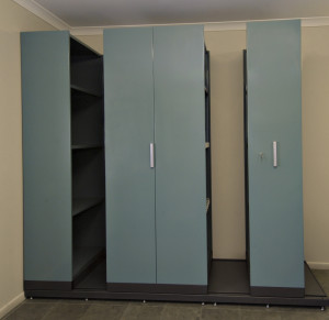 Mobile Shelving - Keylar Shelving